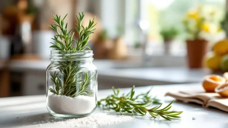 Forget air fresheners: Why this rosemary and rock salt jar is a permanent home essential