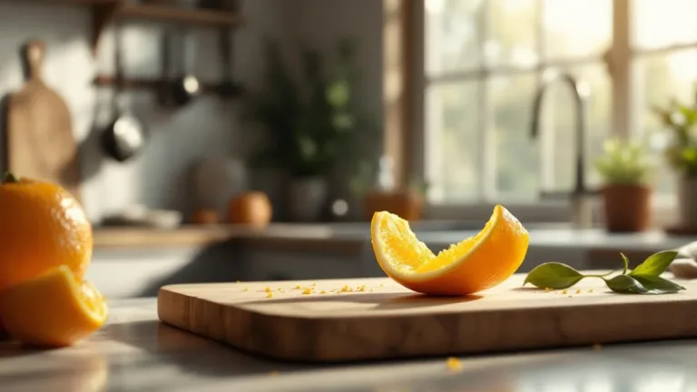Freshness without the spray: How a simple orange peel trick deodorises your home for weeks
