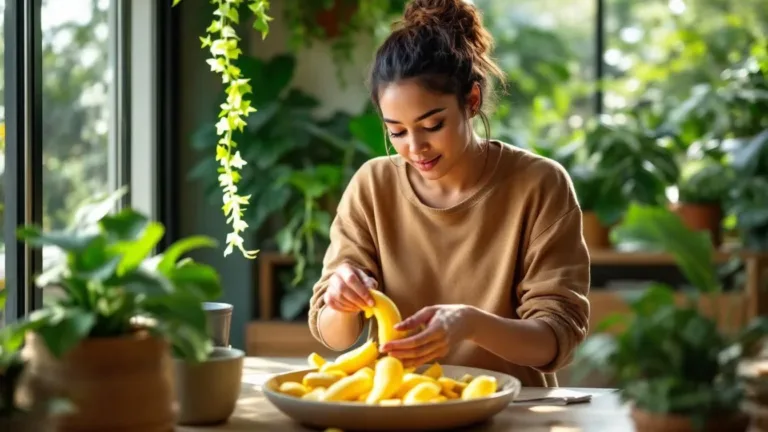 Stop throwing away banana peels: The “soak method” that doubles the life of your houseplants.