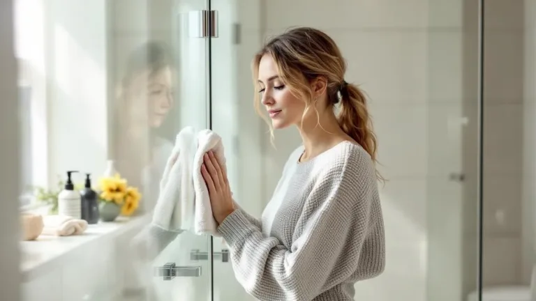 The 5-minute hotel secret for keeping shower screens spotless without scrubbing